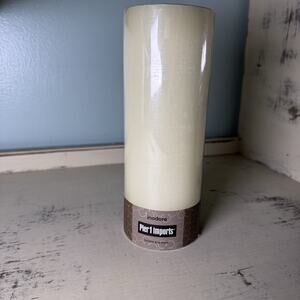 Pier 1 imports 3”x8” Candle Inodore Scent